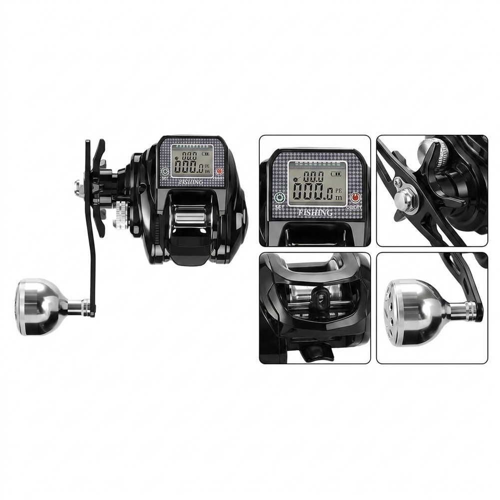 Baitcasting Reel - Die digitale Baitcasting-Rolle S200 sorgt für