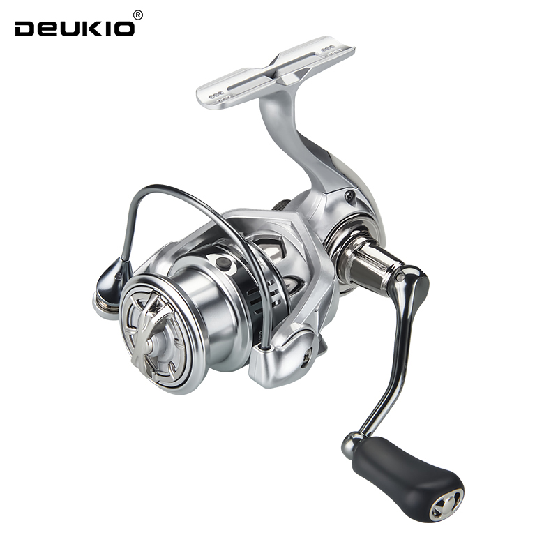 Trolling Reel - DEUKIO Spinnrolle 8KG Max. Bremskraft 5.2:1