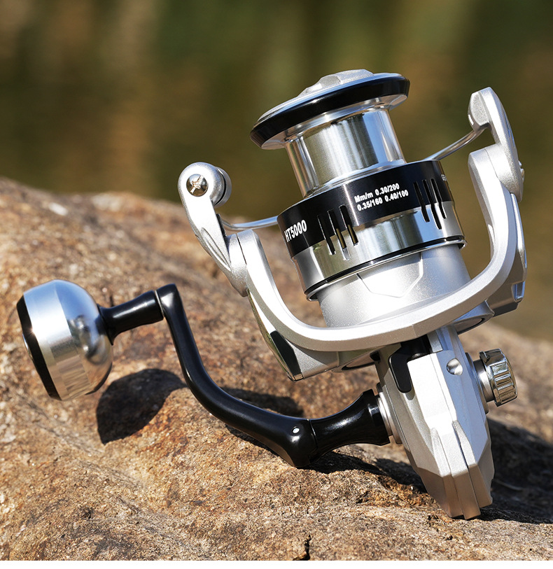Silberne Angelrolle Spinning U – Trolling Reel Bewertung und Preis